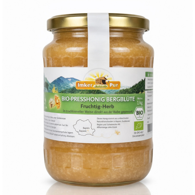 Bio Presshonig Bergblüte, 1 kg