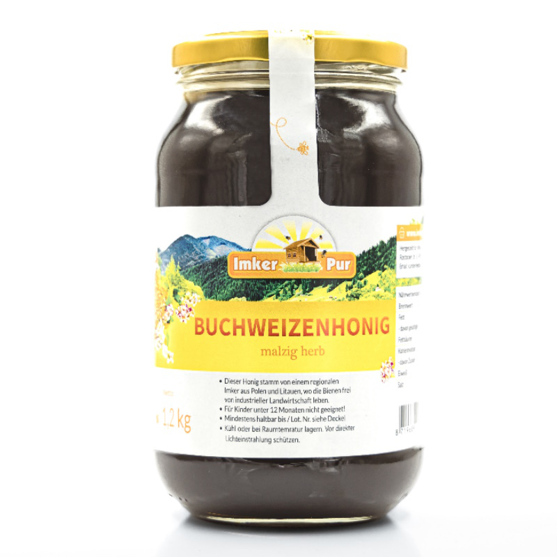 ImkerPur - Buchweizenhonig - 1200g